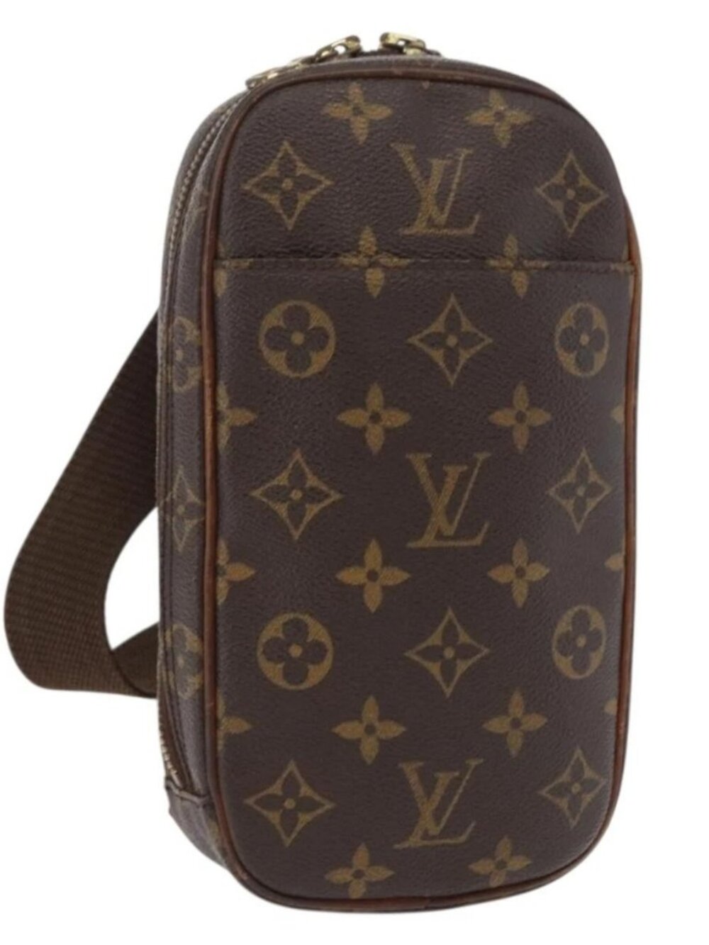 LOUIS VUITTON Monogram Pochette Gange Shoulder Bag M51870 LV Auth 179046